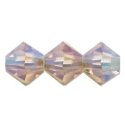 (image for) Preciosa Crystal-4mm Bicone Light Colorado Topaz AB *144 Pieces