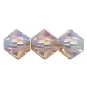 (image for) Preciosa Crystal-4mm Bicone Light Colorado Topaz AB *144 Pieces