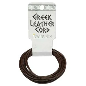 (image for) Brown Greek Leather - 1.5 mm - 5 Meters