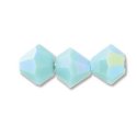 (image for) Preciosa Crystal-4mm Bicone Turquoise AB * 144 Pieces