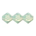 (image for) Preciosa Crystal-4mm Bicone Chrysolite Opal * 144 Pieces