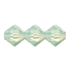 (image for) Preciosa Crystal-4mm Bicone Chrysolite Opal * 144 Pieces