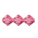 (image for) Preciosa Crystal-4mm Bicone Indian Pink * 144 Pieces