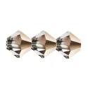 (image for) Preciosa Crystal-4mm Bicone Crystal Starlight Gold * 144 Pieces