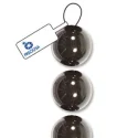 (image for) Preciosa Maxima Crystal Pearls-4mm Black * 31 Bead Strand