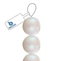 (image for) Preciosa Maxima Crystal Pearls-4mm Pearlescent White * 31 Bead Strand