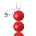 (image for) Preciosa Maxima Crystal Pearls-4mm Red * 31 Bead Strand