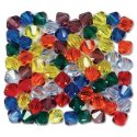 (image for) Preciosa Crystal-6mm Bicone Rainbow Mix * 72 Pieces
