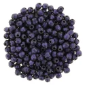 (image for) Czech Fire Polish 3mm-Metallic Suede Purple