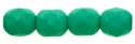 (image for) Czech Fire Polish 6mm-Neon Emerald