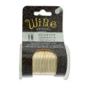(image for) Tarnish Resistant Wire - 18 Gauge Gold * 10 Yard Spool