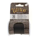 (image for) Tarnish Resistant Wire - 20 Gauge Black * 15 Yard Spool
