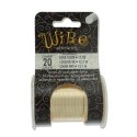 (image for) Tarnish Resistant Wire - 20 Gauge Gold * 15 Yard spool