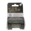 (image for) Tarnish Resistant Wire - 24 Gauge Hematite * 30 Yard Spool
