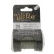(image for) Tarnish Resistant Wire - 22 Gauge Hematite * 20 Yard Spool