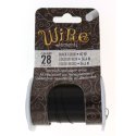 (image for) Tarnish Resistant Wire - 28 Gauge Black * 40 yard spool