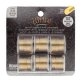 (image for) Tarnish Resistant Wire - GOLD, 6 Assorted Sizes in Gauges, 24, 22, 20, 18 Gauge