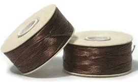 (image for) Nymo Size B-Brown * 72 Yard Bobbin