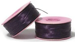 (image for) Nymo Size D - Dark Purple * 64 Yard Bobbin