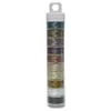 (image for) Nymo Size D - Mix 1, Multi-Color-Tube of Ten, 64 Yard Bobbins