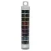 (image for) Nymo Size D - Mix 2, Multi-Color-Tube of Ten 64 Yard Bobbins