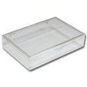 (image for) Clear Plastic Organizer Box for Flip Top Bead Containers