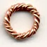 (image for) Handmade Java Copper Large Twisted Ring