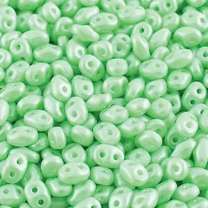 (image for) Czech SuperDuo-Pastel Light Peridot