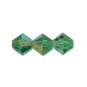 (image for) Preciosa Crystal-4mm Bicone Peridot AB * 144 Pieces