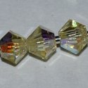 (image for) Preciosa Crystal-3mm Bicone Jonquil AB * 144 Pieces