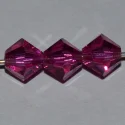 (image for) Preciosa Crystal-6mm Bicone Fuchsia *72 Pieces