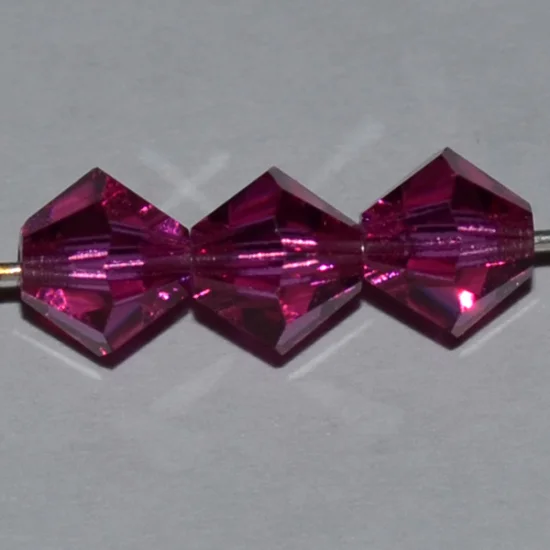 (image for) Preciosa Crystal-6mm Bicone Fuchsia *72 Pieces