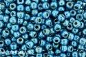 (image for) TOHO 8/o Round Seed Bead-Light Teal Blue Galvanized PermaFinish #8TPF582