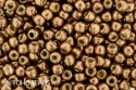 (image for) TOHO 8/o Round Seed Bead-Copper Rose Galvanized PermaFinish #8TPF593