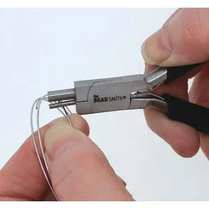 (image for) Memory Wire Ending Pliers, Makes 2mm or 4mm Loops