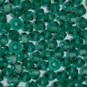 (image for) Preciosa Crystal-3mm Bicone Emerald * 144 Pieces