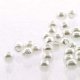 (image for) Czech Glass 2mm Round-Glass Pearls, WHITE * 150 Bead Strand