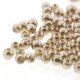 (image for) Czech Glass 2mm Round-Glass Pearls, Champagne * 150 Bead Strand