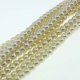 (image for) Czech Glass 4mm Round-Glass Pearls, Antique Creme * 100 Bead Strand