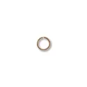 (image for) Rose Gold Plate-6 mm Jump Ring * 20 Pieces
