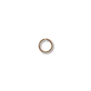 (image for) Rose Gold Plate-6 mm Jump Ring * 20 Pieces