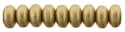 (image for) Czech 4mm Rondelle-Matte Metallic Flax * Strand of 100 Glass Beads