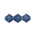 (image for) Preciosa Crystal-3mm Bicone Sapphire * 144 Pieces