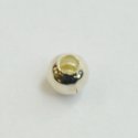 (image for) Silver Plated 2mm Round Bead * Package of 1,000 Beads