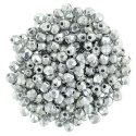 (image for) Czech Fire Polish 4mm-Silver Metallic