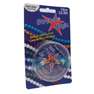 (image for) Stretch Magic-Clear .6 mm Diameter in a 10 Meter Spool
