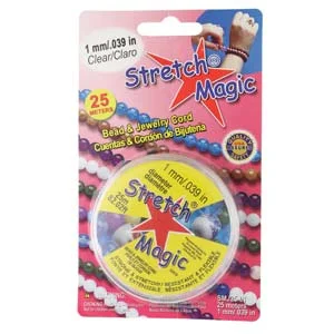 (image for) Stretch Magic-Clear 1 mm * 25 Meter Spool - Click Image to Close