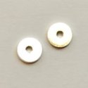 (image for) Silver Plate - 6mm Flat Spacer