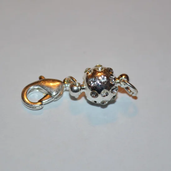 (image for) Silver Plate - Magnetic Clasp Set - Aprox 29 mm