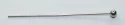 (image for) Stainless Steel - 44x.07mm Headpin with 3mm Ball